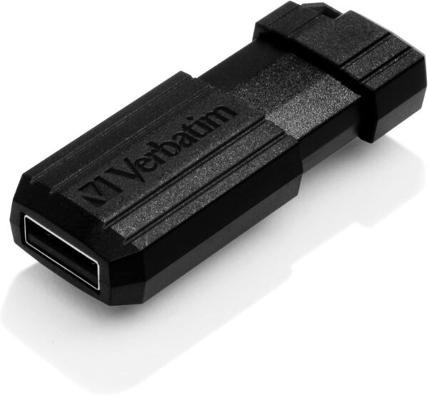 Verbatim Store and Go Hi Speed Pinstripe Black 16GB Flash Drive - Image 2