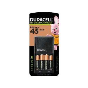 Duracell High Speed Charger CEF27 (Including 2AA + 2AAA) 45MIN