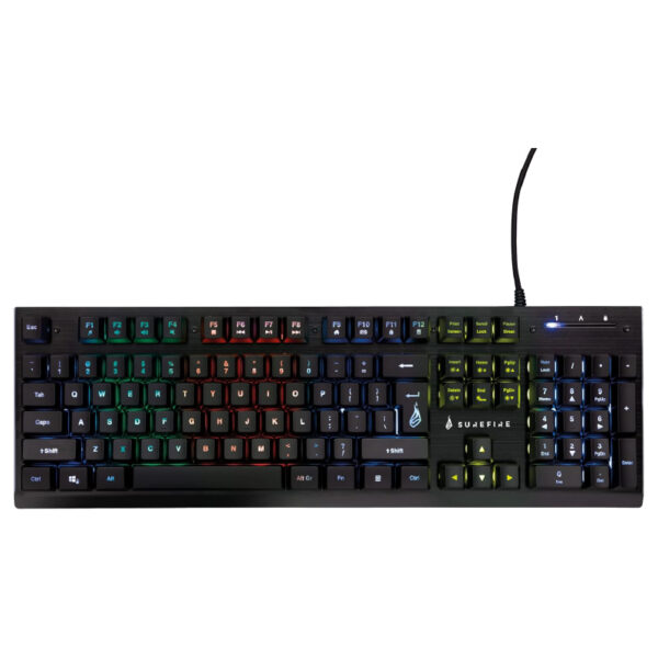 Surefire Kingpin X2 Mechanical Multimedia Metal RGB Gaming Keyboard - Image 4