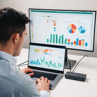 Simplify your workspace and connect multiple devices with our USB-C Pro Docking Station.