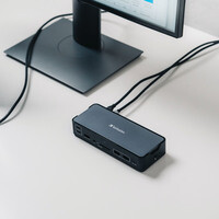 Simplify your workspace and connect multiple devices with our USB-C Pro Docking Station.