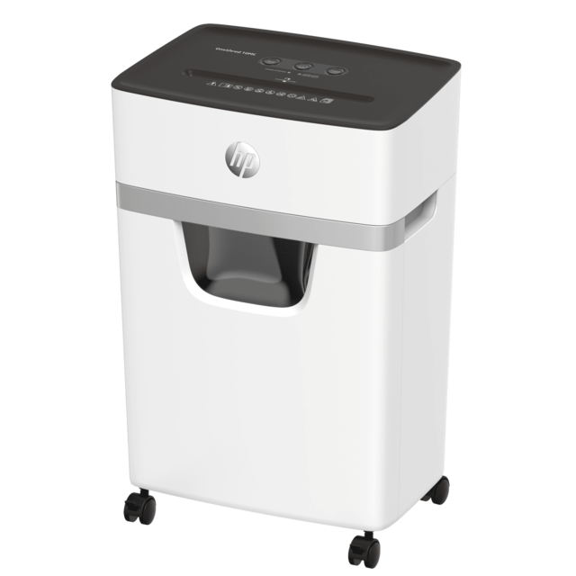 HP OneShred 10MC Paper Shredder / 10 Sheet / 20 Litres Micro Cut