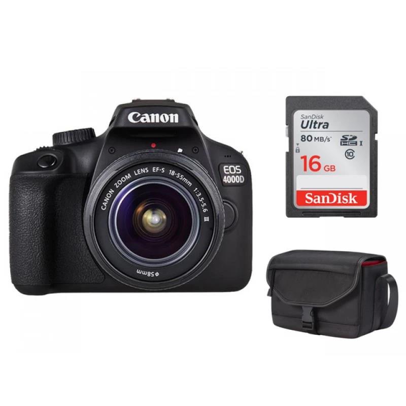 Creating distinctive stories with DSLR quality photos and Full HD movies is easier than you think with the 18 Megapixel EOS 4000D